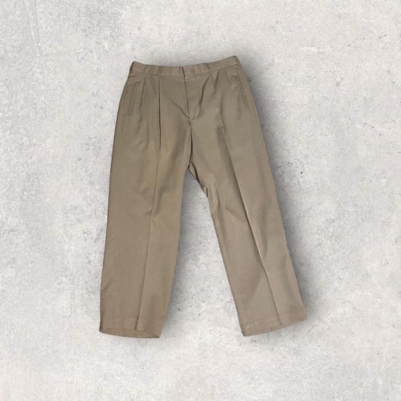 Perry Ellis Portfolio Tan Dress Pants Men’s 32x30 - Picture 1 of 3